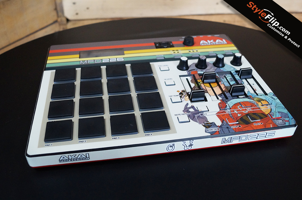 Akai MPD226 Skin, Decals, Covers & Stickers. Buy custom skins