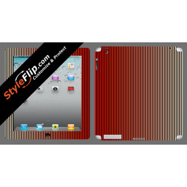 Red Stripes Apple iPad 3