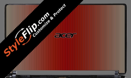 Red Stripes Acer Aspire One 531