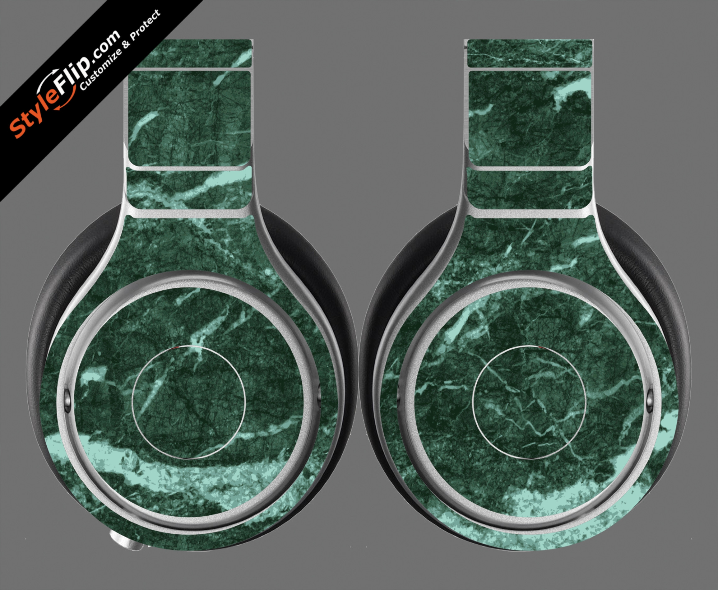 Green Marble Beats By Dr. Dre Beats Pro Model