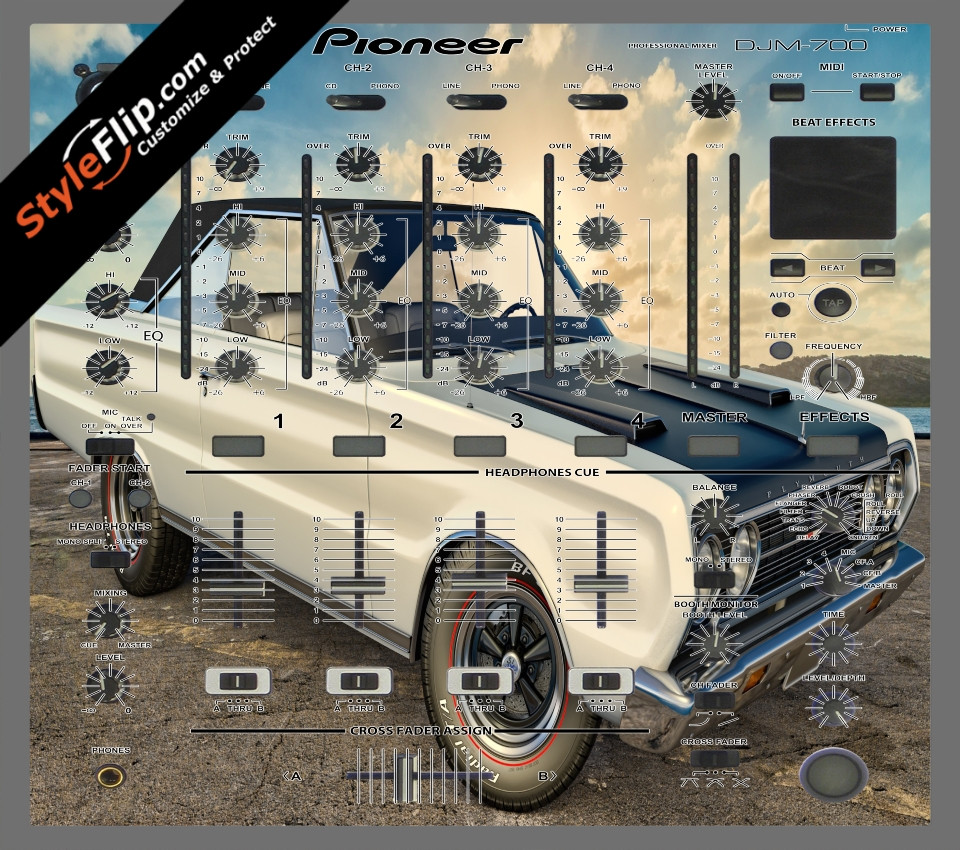 Burnout  Pioneer DJM 700