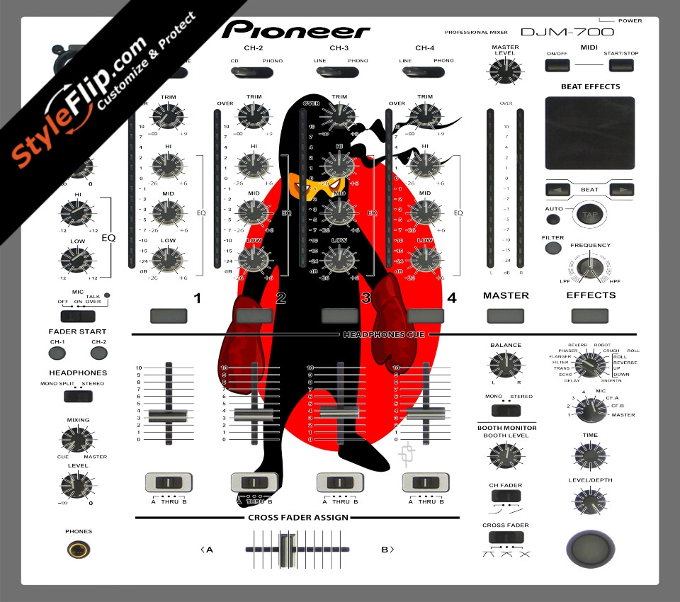 Ninja Warrior  Pioneer DJM 700