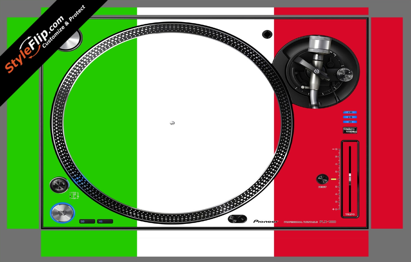 Italian Flag  Pioneer PLX-1000