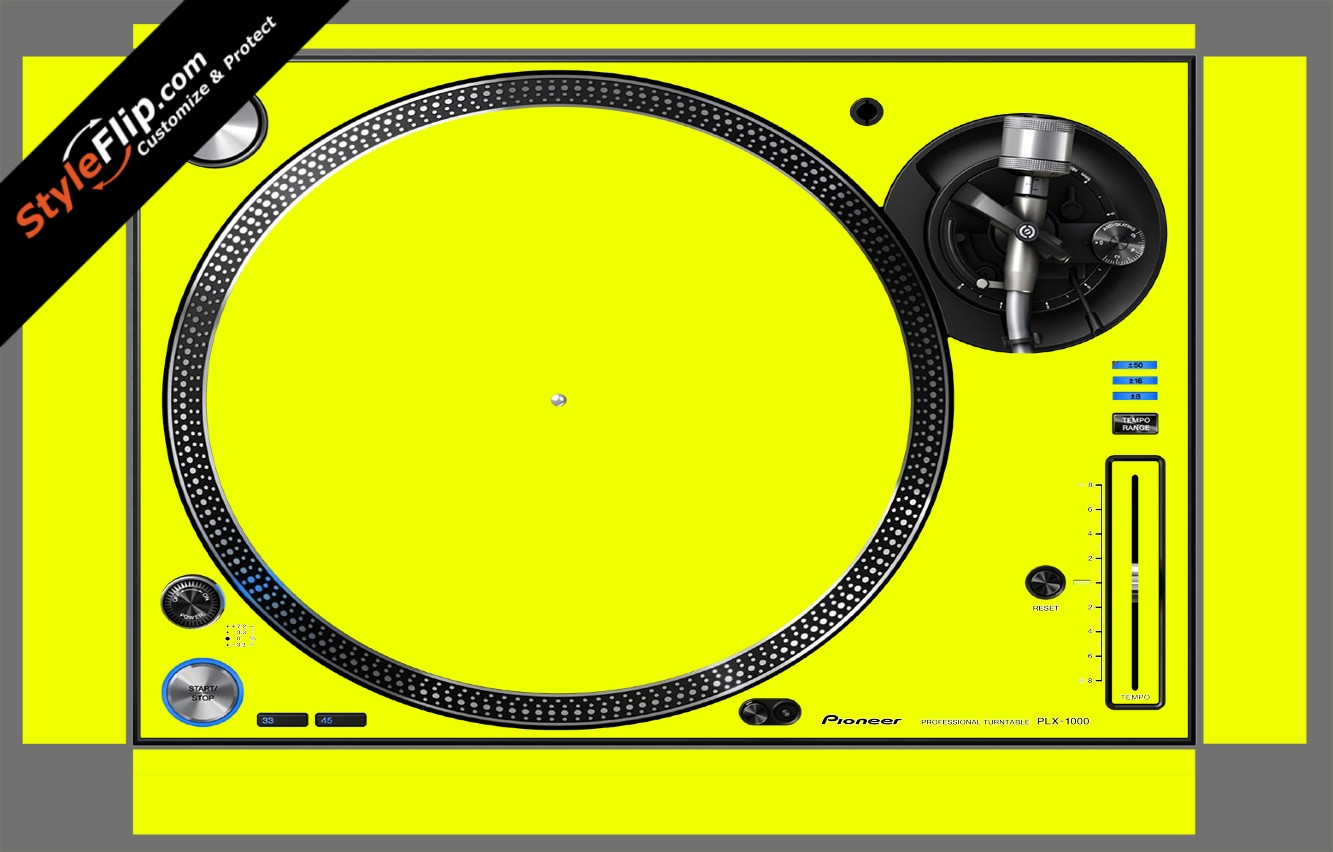 Solid Yellow Pioneer PLX-1000