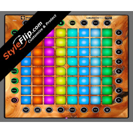 Stained Wood Novation Launchpad Pro