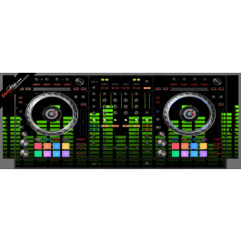 Lime Equalizer Pioneer DDJ-SZ