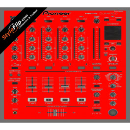 Solid Red Pioneer DJM 700