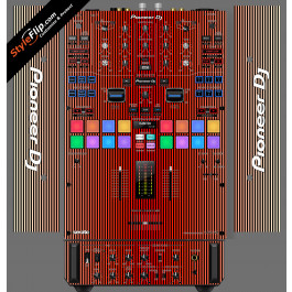 Red Stripes Pioneer DJM S9