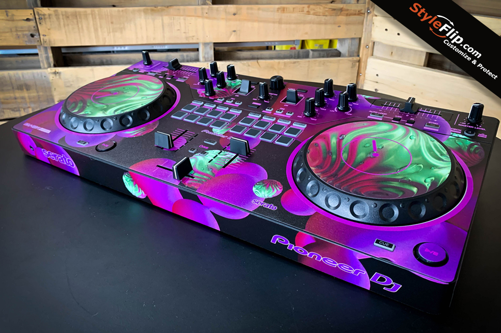 Pioneer DDJ-REV1 custom skins, created online by StyleFlip.com