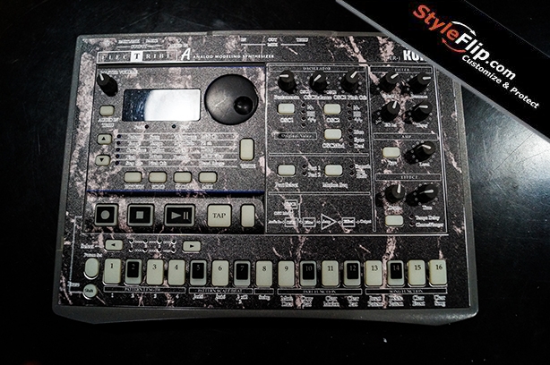 Korg Electribe ES-1 custom skins, created online by StyleFlip.com