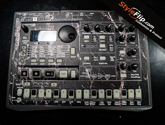 Korg Electribe ES-1 custom skins, created online by StyleFlip.com