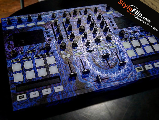 Native Instruments Traktor Kontrol S5 custom skins, created online by  StyleFlip.com