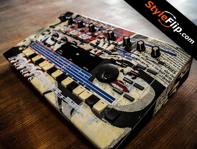 Roland MC-303 Groovebox Custom Skin, Stickers, Covers