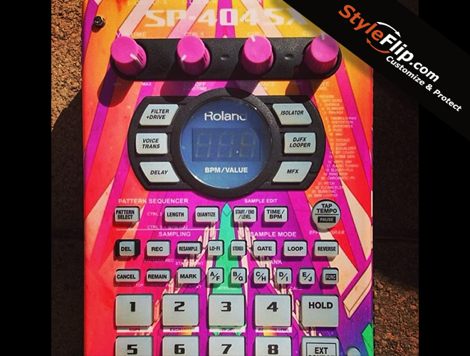 Roland SP-404 SX Skin, Decals, Covers & Stickers. Buy custom skins, created  online & shipped worldwide! StyleFlip.com