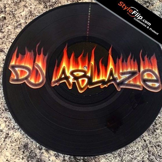 Custom Serato 12" Clear Control Vinyl Record Customizable Picture Disc