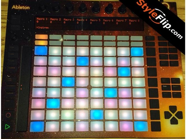 Ableton Push Custom Skin