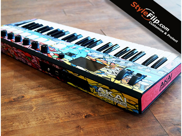 Akai Advance 49 Custom Graffiti Skin Styleflip Decal