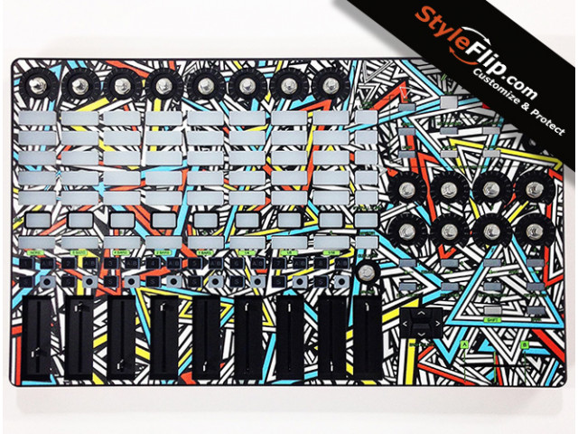 Akai APC 40 MK2 Colorful Skins Design Custom Sticker