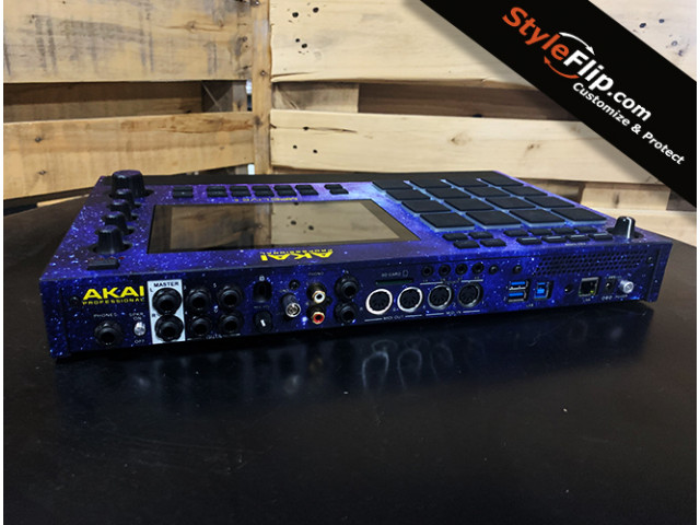 Akai MPC Live 2 Custom Skin Space Back