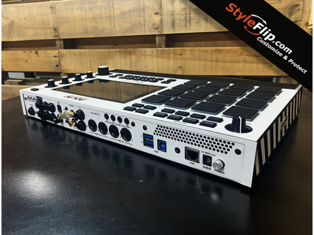 Akai MPC Live 2 Custom Skin White Back