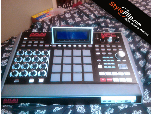 Akai MPC Renaissance Custom Design Decal Red & Black
