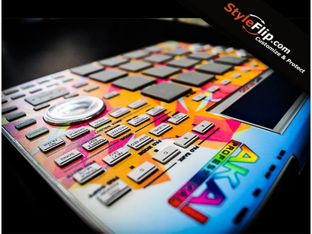 Akai MPC Studio Custom Rainbow Style Skin