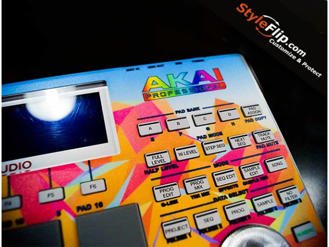 Akai MPC Studio Custom Styleflip Skin Rainbow