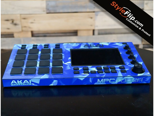 akai-mpc-touch-blue-poly-skin-front
