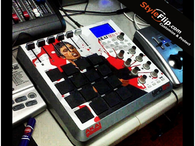 Akai MPD 24 Styleflip Custom Skin Scarface