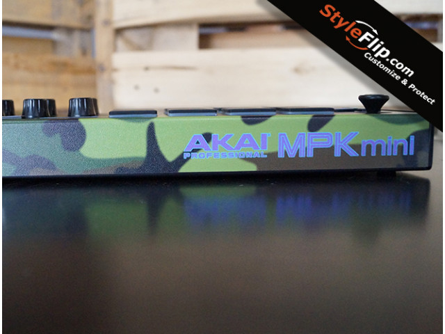 Akai MPK mini MK3 Custom Skins Back