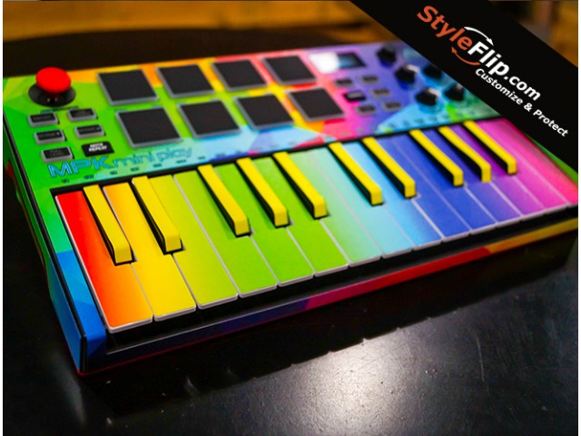 Akai MPK Mini Play Rainbow Angle