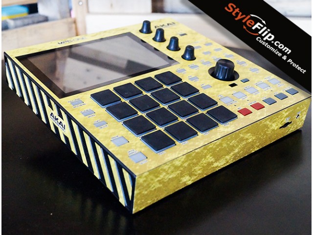 Akai MPC One Custom Gold Skin 3