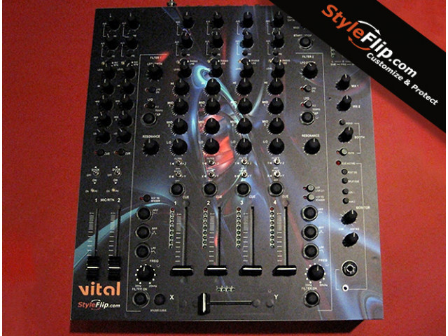 Allen & Heath XONE 92 Custom Skin Abstract Lights Design