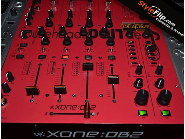 Allen & Heath XONE DB2 Styleflip Custom DJ Skin Red