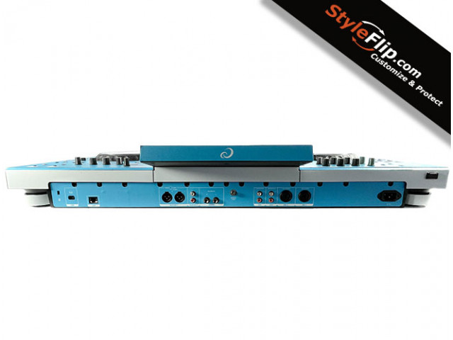 AlphaTheta-XDJ-AZ-custom-skins-BlueWhite-4