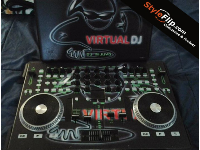 American Audio VMS 4 DJ Pijuyo Custom Skin Ghost Virtual DJ
