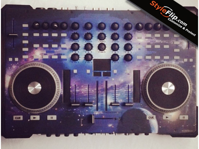 AmericanAudio VMS4 Styleflip Custom Skin Decal Space