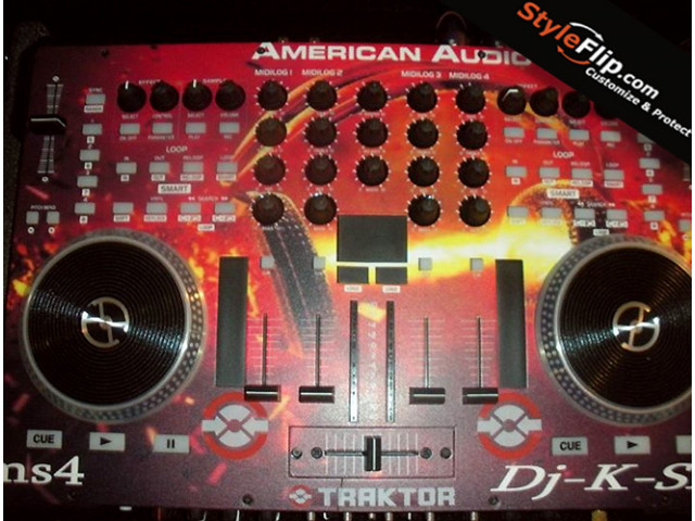 American Audio VMS4 Styleflip Custom Skin DJ Slick