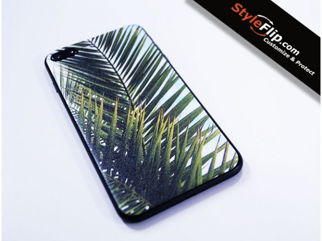 Apple iPhone Plant Fern Green Design StyleFlip DJ Skin Custom Decal 4