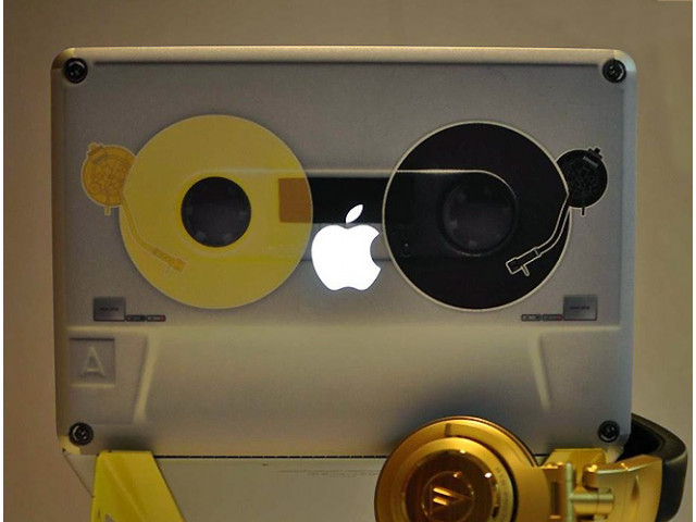 Apple Macbook Decal Reel To Reel Machine Design Skin