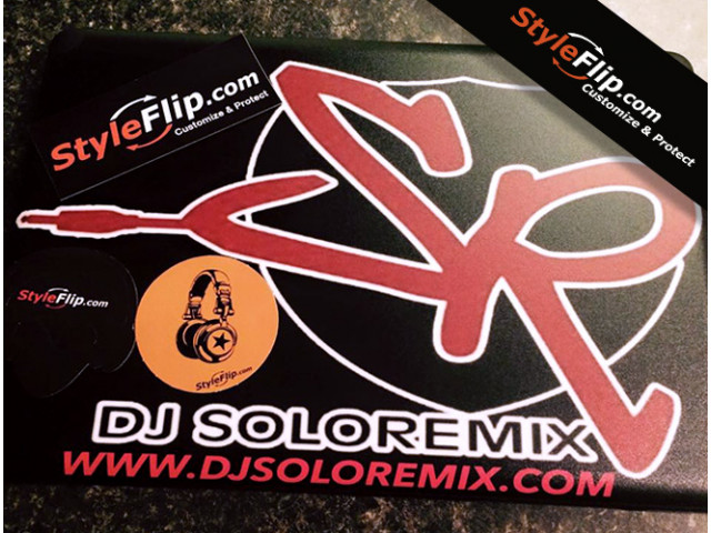 Apple MacBook Pro Custom Styleflip Skin DJ SoloRemix