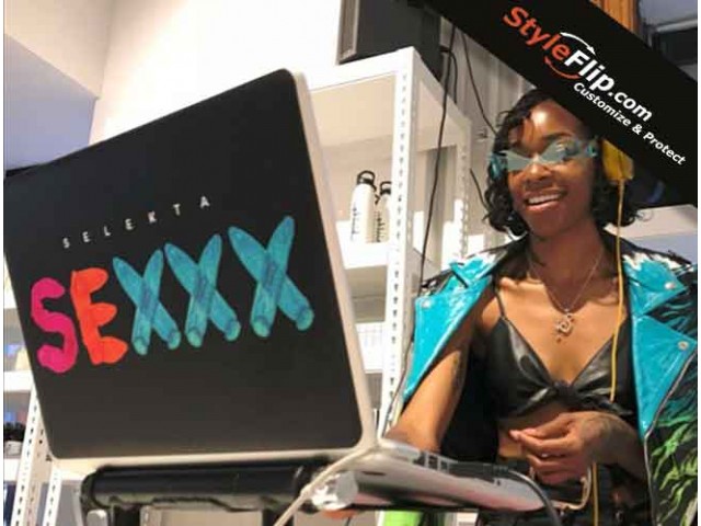Apple MacBook Pro Custom Skin StyleFlip Sexxx DJ Laptop