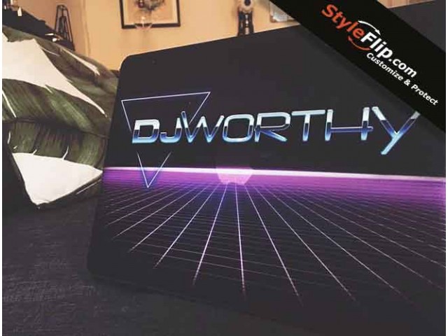 Apple Macbook Pro Custom Retro DJ Worthy Skin Styleflip