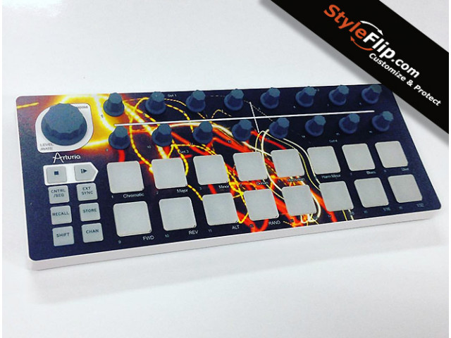 Arturia Beatstep Abstract Bokeh Custom Styleflip Skin