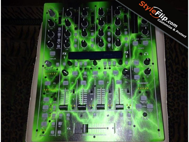 Behringer DDM 4000 Styleflip Custom Decal Green Skin