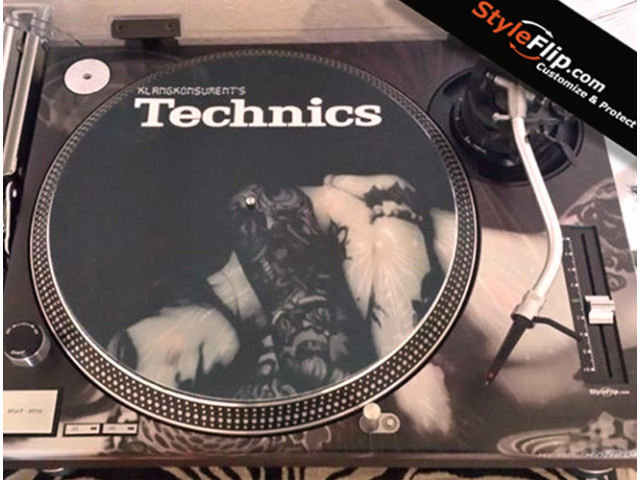 Black & White Color Styleflip Custom Slipmat