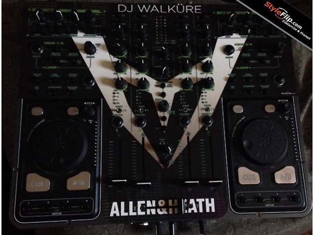 Custom Allen & Heath Xone Black and White Custom Decal