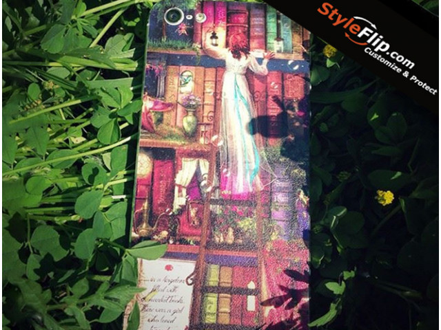 Apple Iphone 5S Magic Library Custom Styleflip Skin