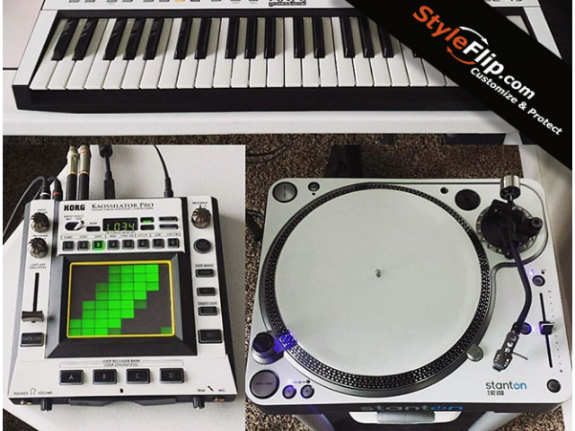 Custom Korg Akai Stanton Blue White 49 Styleflip Skijn