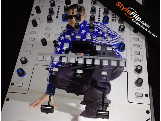 Custom Rane Sixty Two Kidicon White DJ Kay Cut
